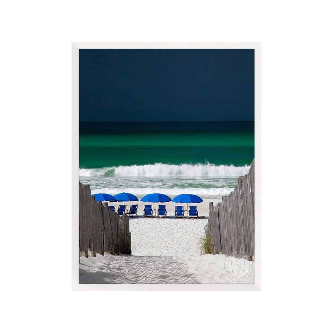 APPROACHING STORM - White Frame