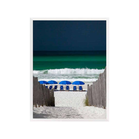 APPROACHING STORM - White Frame