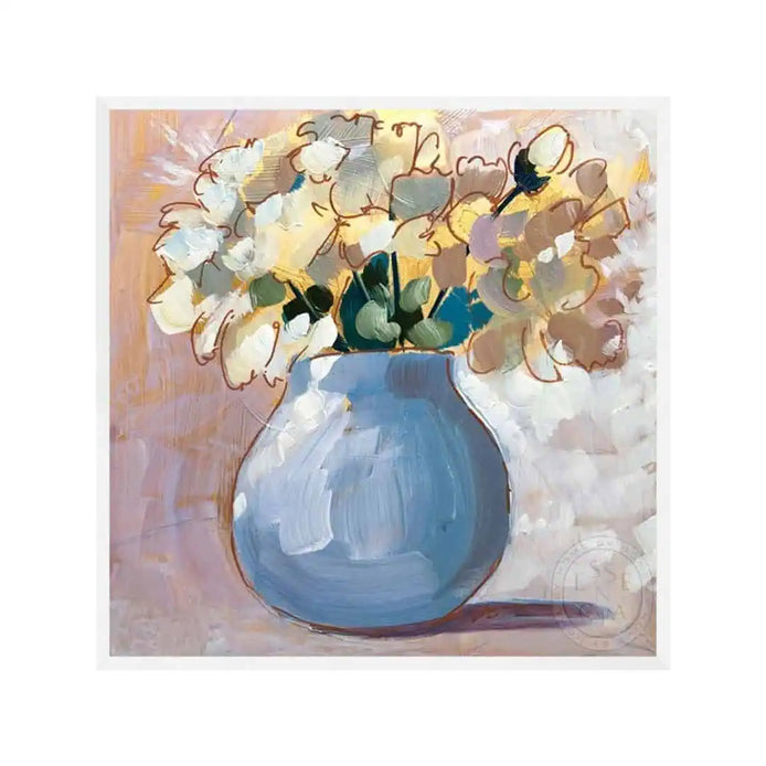 Be Here Now – White Frame