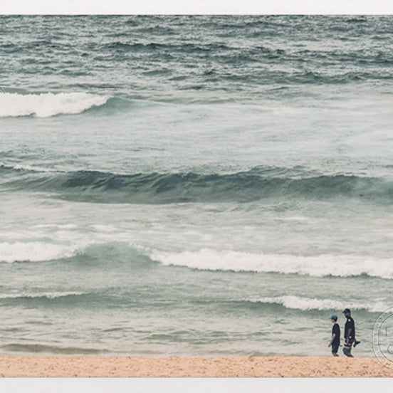 Beach Breakers - White Frame