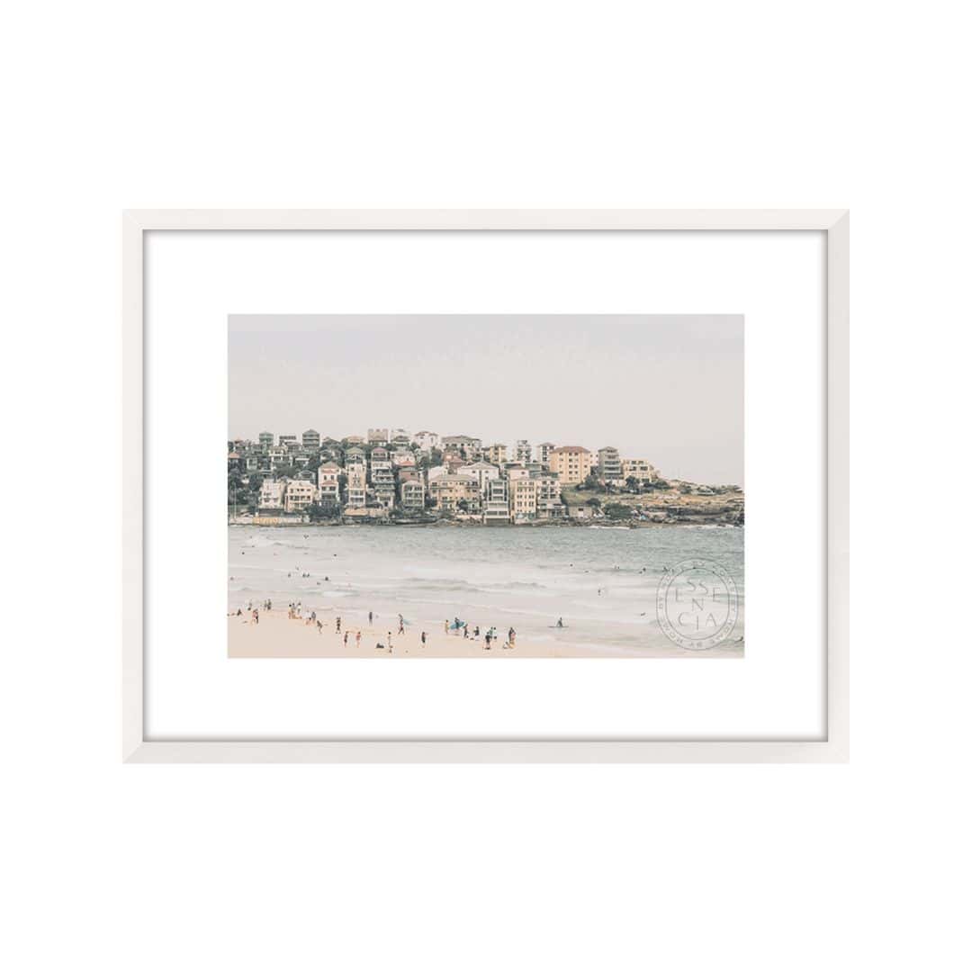 BEACH HORIZONS - White Frame