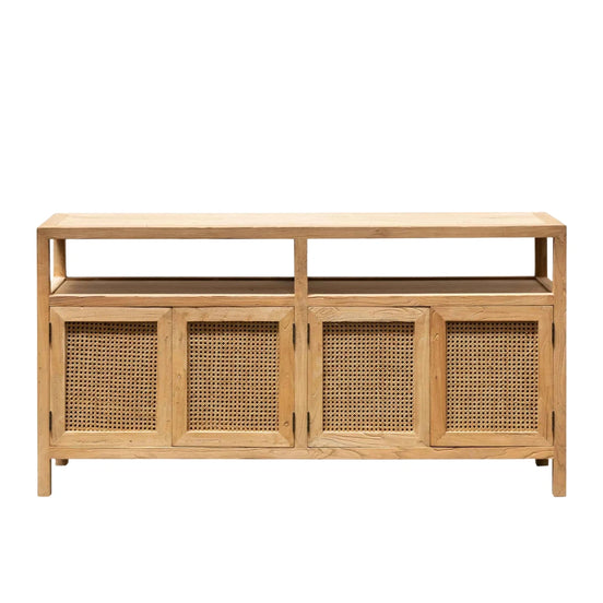Beverley Sideboard - Natural with Rattan Doors