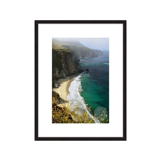 Big Surf Coast – Black Frame