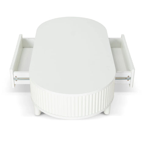 Dendy Coffee Table - Warm White