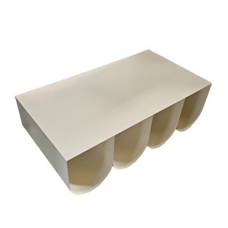 Webster Coffee Table - Ivory White