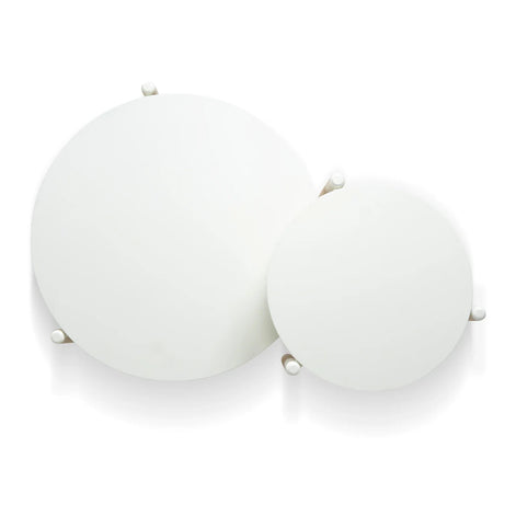 Unity Oak Nested Coffee Tables - White