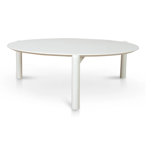 Unity Oak Nested Coffee Tables - White