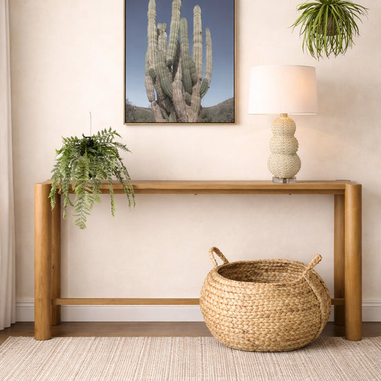 Cactus Portrait – Natural Canvas