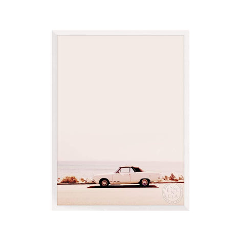 CALIFORNIA COAST - White Frame