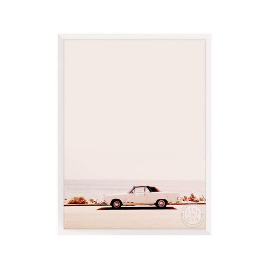 CALIFORNIA COAST - White Frame