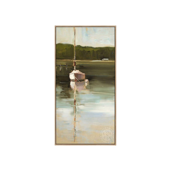 CALM WATERS - 73x143cm | Natural Canvas