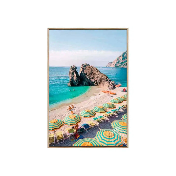 Chairs and Umbrellas – Natural Canvas