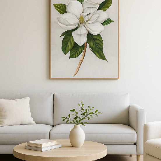 Pearly Beauty I – Natural Canvas