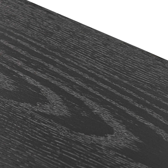 Olivia Console Table - Textured Espresso Black