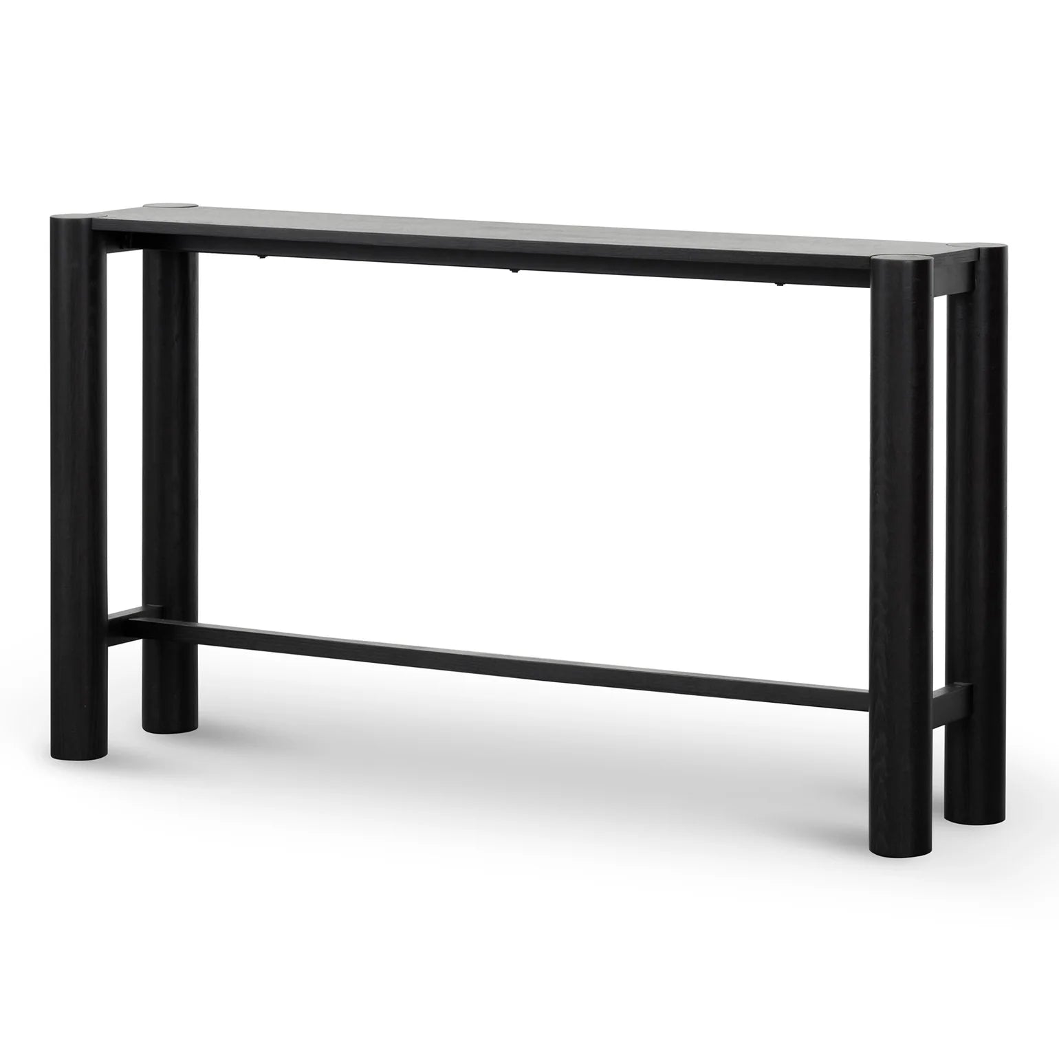 Otis Contemporary Console Table - Black