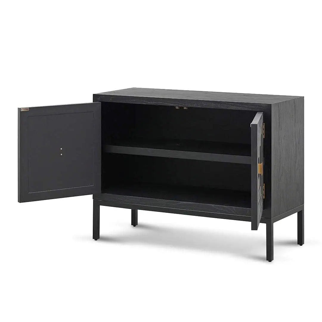 Alana Elm Sideboard - Black