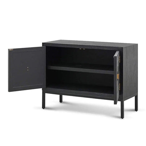 Alana Elm Sideboard - Black