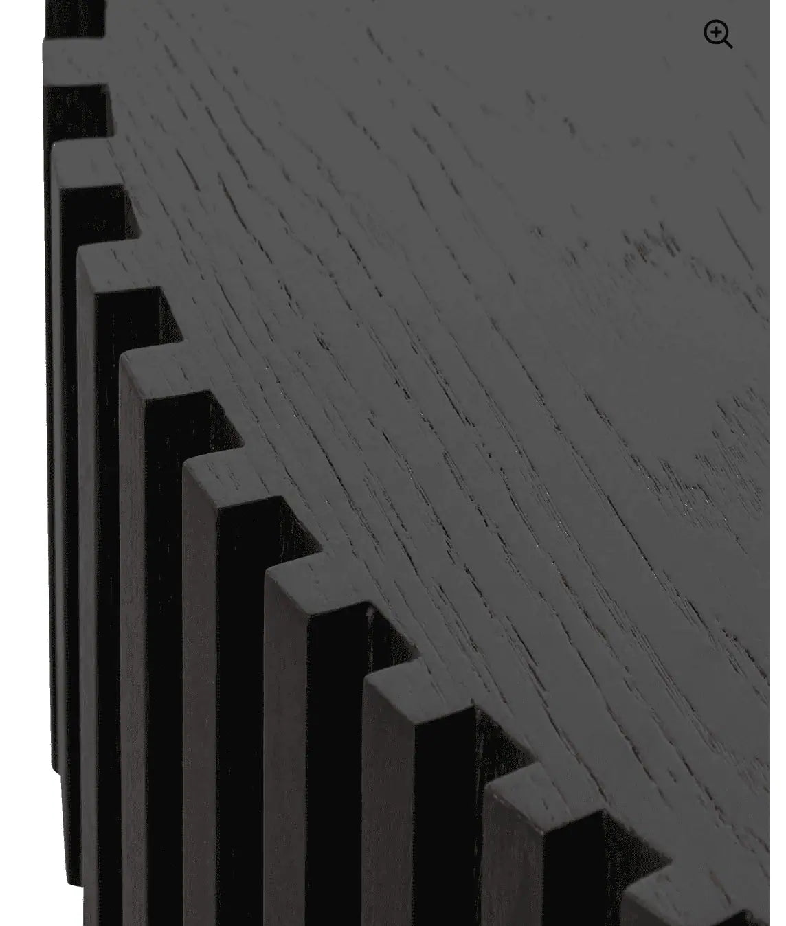 Close-up of a textured black surface with a pattern