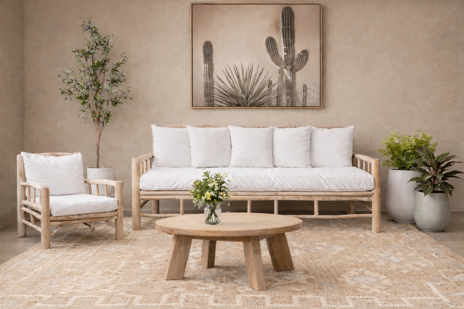 Desert Plants – Natural Canvas