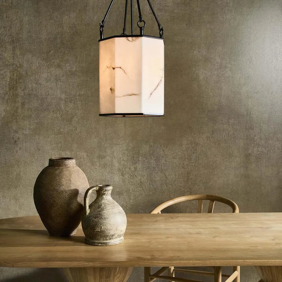 Stone Flower Chandelier