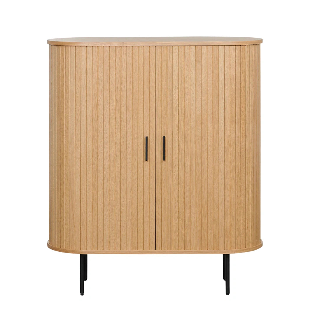 Emma Wooden Storage Cabinet - Natural