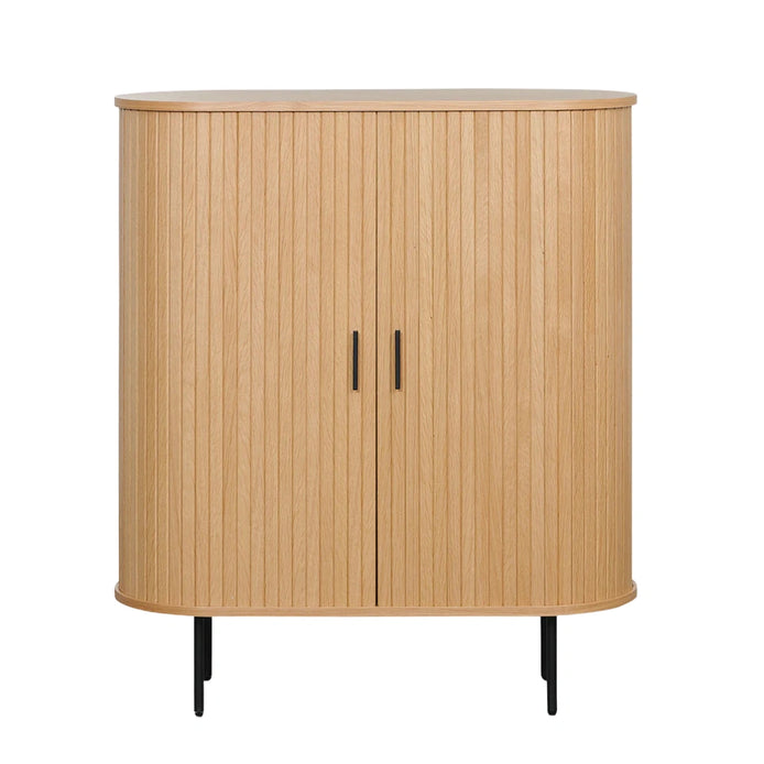 Emma Wooden Storage Cabinet - Natural