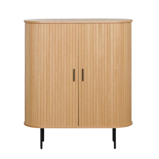Emma Wooden Storage Cabinet - Natural