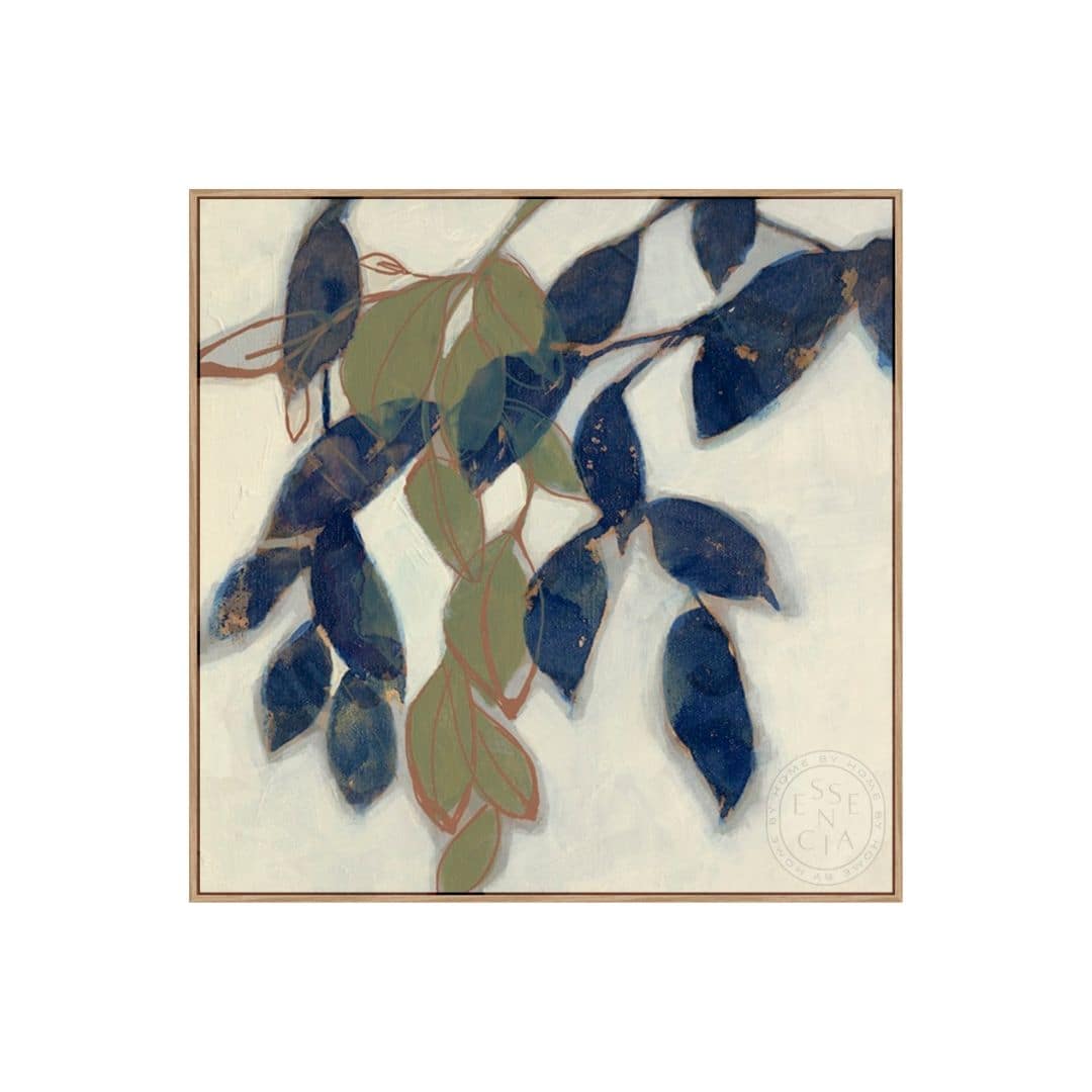 ENTWINED LEAVES I - Natural Canvas