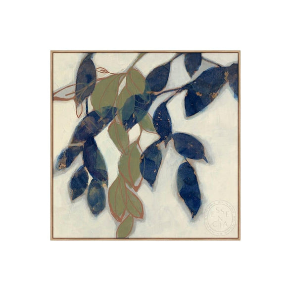 ENTWINED LEAVES I - Natural Canvas