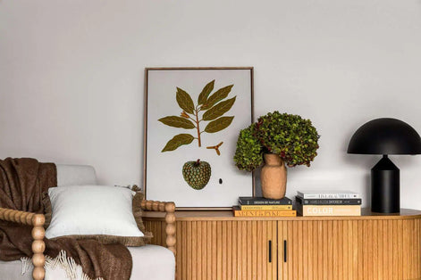 Santiago Oak Armchair - Natural/Linen