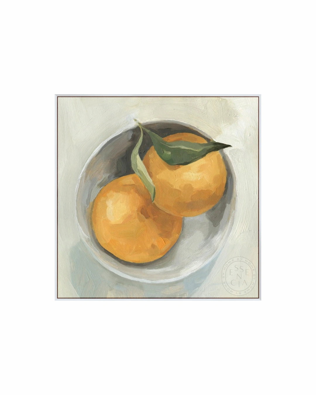 Fruit Bowl II – White Canvas