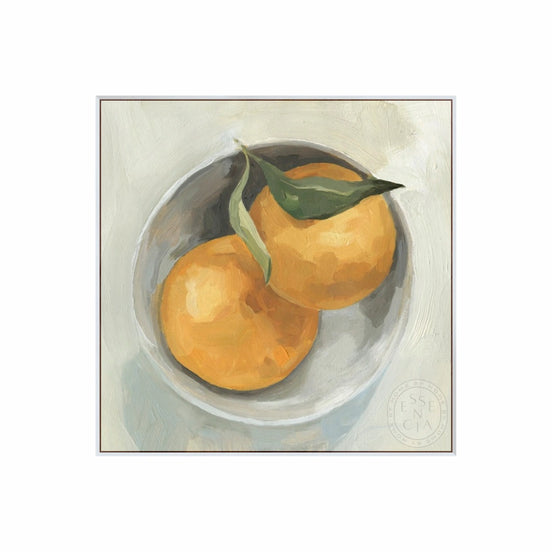 Fruit Bowl II – White Canvas