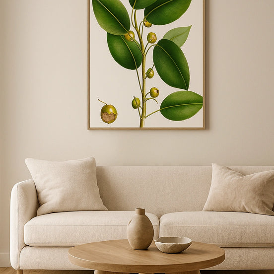 Cherry Fig Tree – Natural Canvas