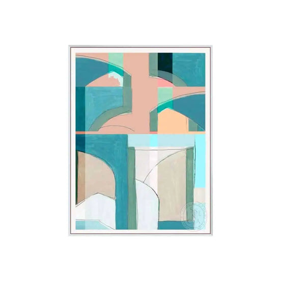 Happy Archway II – White Canvas