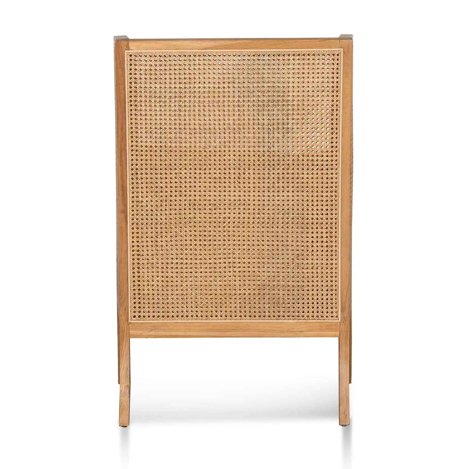 Matilda Wingback Rattan Armchair - Sand White