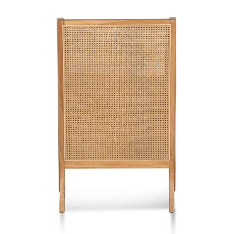 Matilda Wingback Rattan Armchair - Sand White