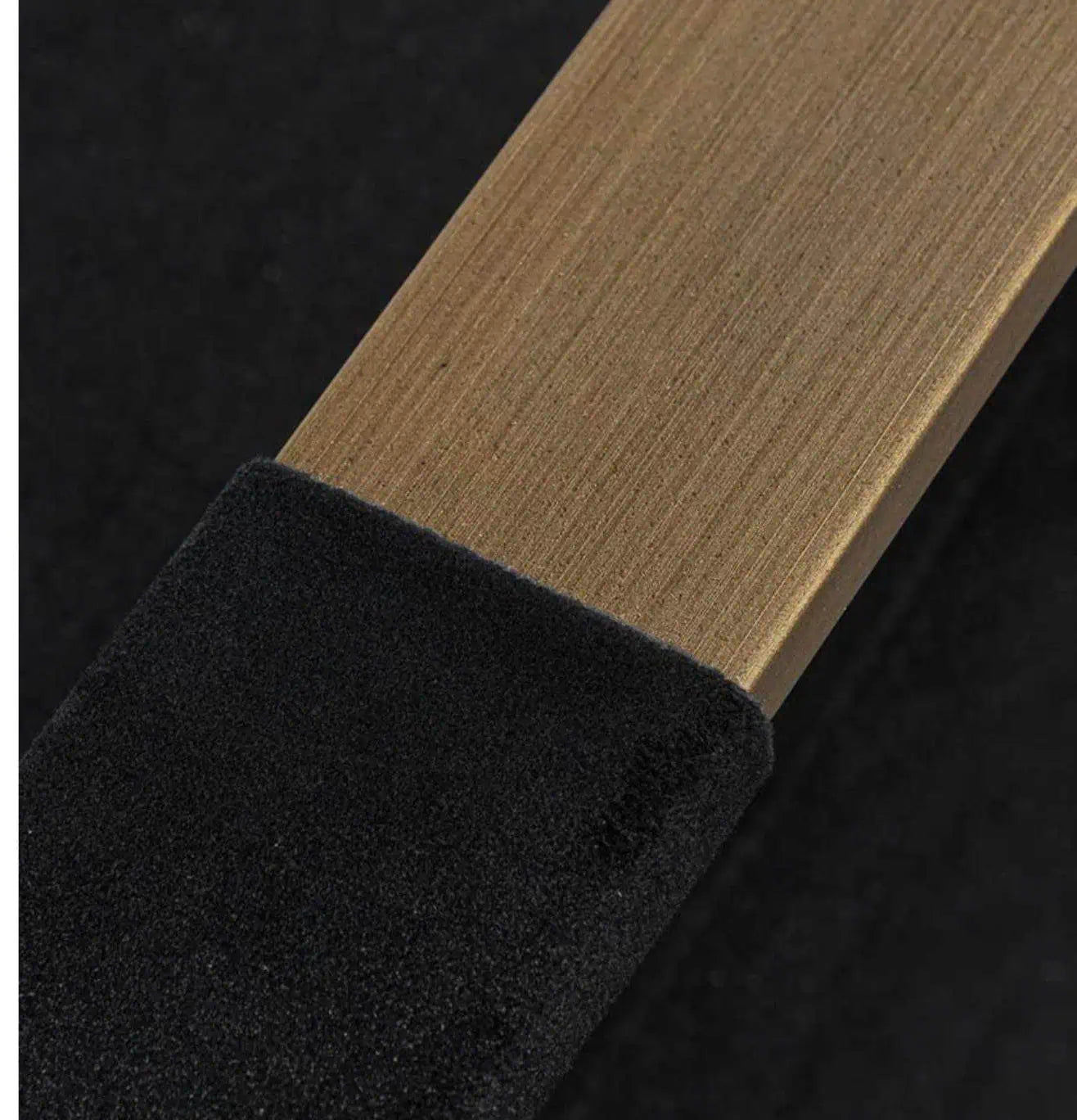 Quentin Armchair - Black Velvet/Antique Golden