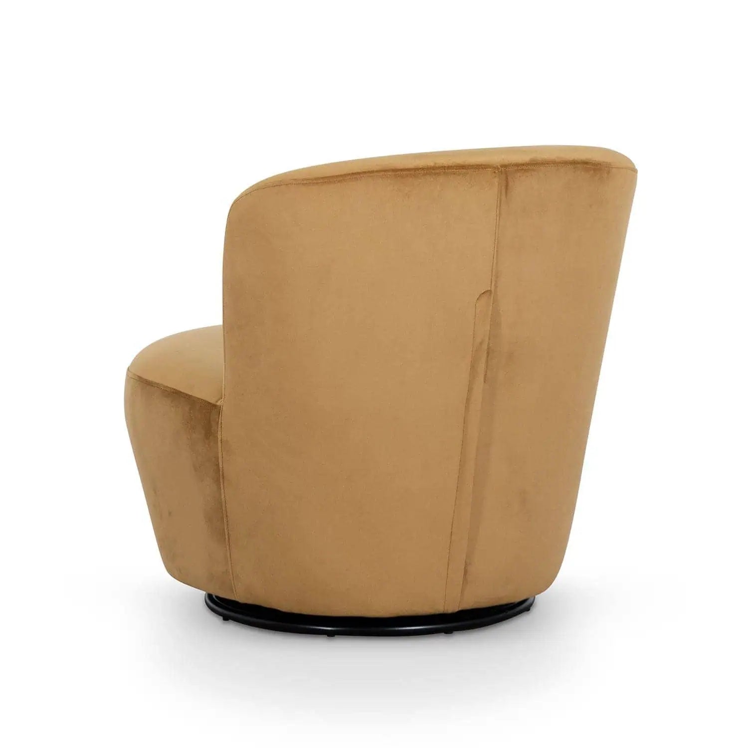 Lynette Swivel Chair - Mustard