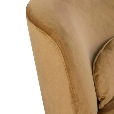 Lynette Swivel Chair - Mustard