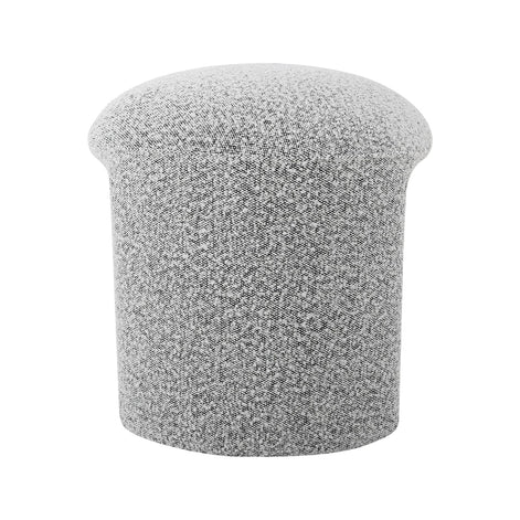 Gloria Round Ottoman - Pepper Boucle