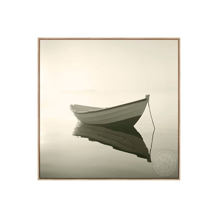 MORNING MIST II - 84x84cm | Natural Canvas