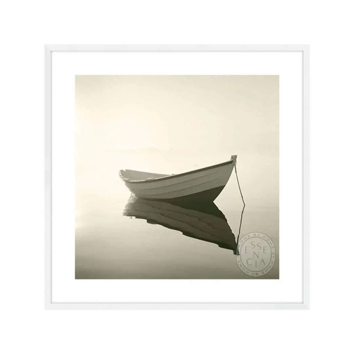 Morning Mist II – White Frame