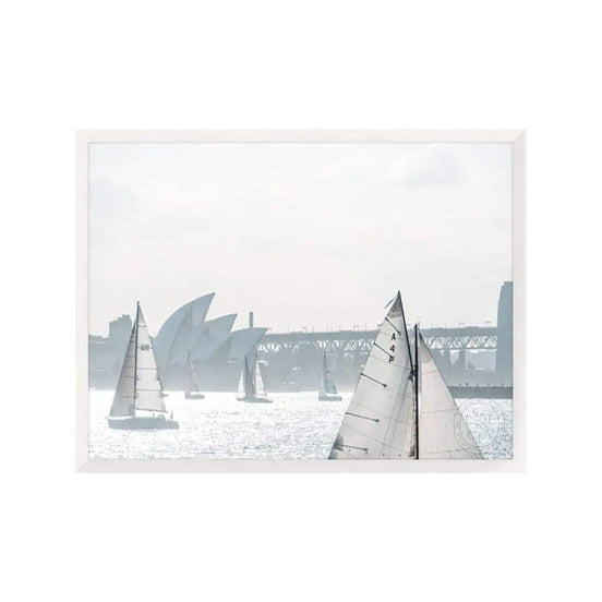 Opera Sails – White Frame