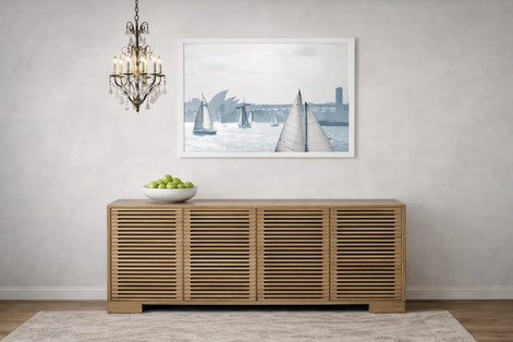 Opera Sails – White Frame