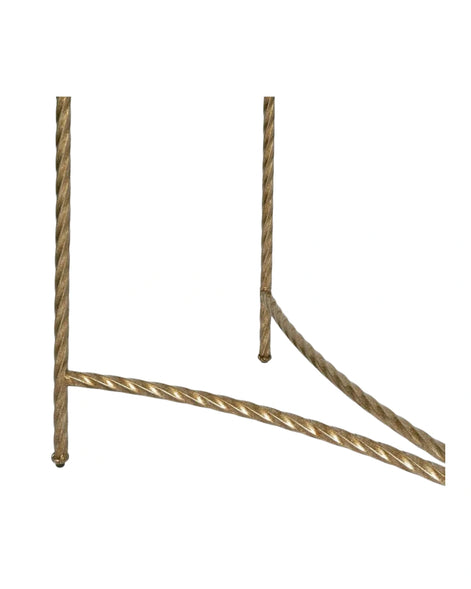 Palais Console Table in Gold by Essencia Interiors luxury designer console table