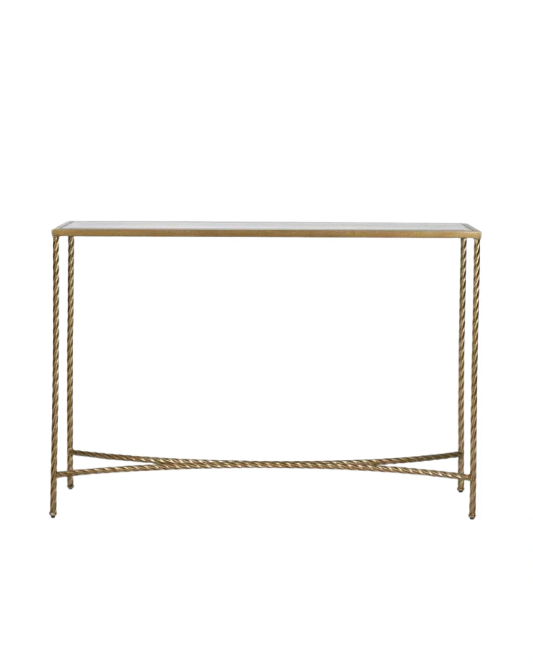 Palais Console Table in Gold by Essencia Interiors luxury designer console table