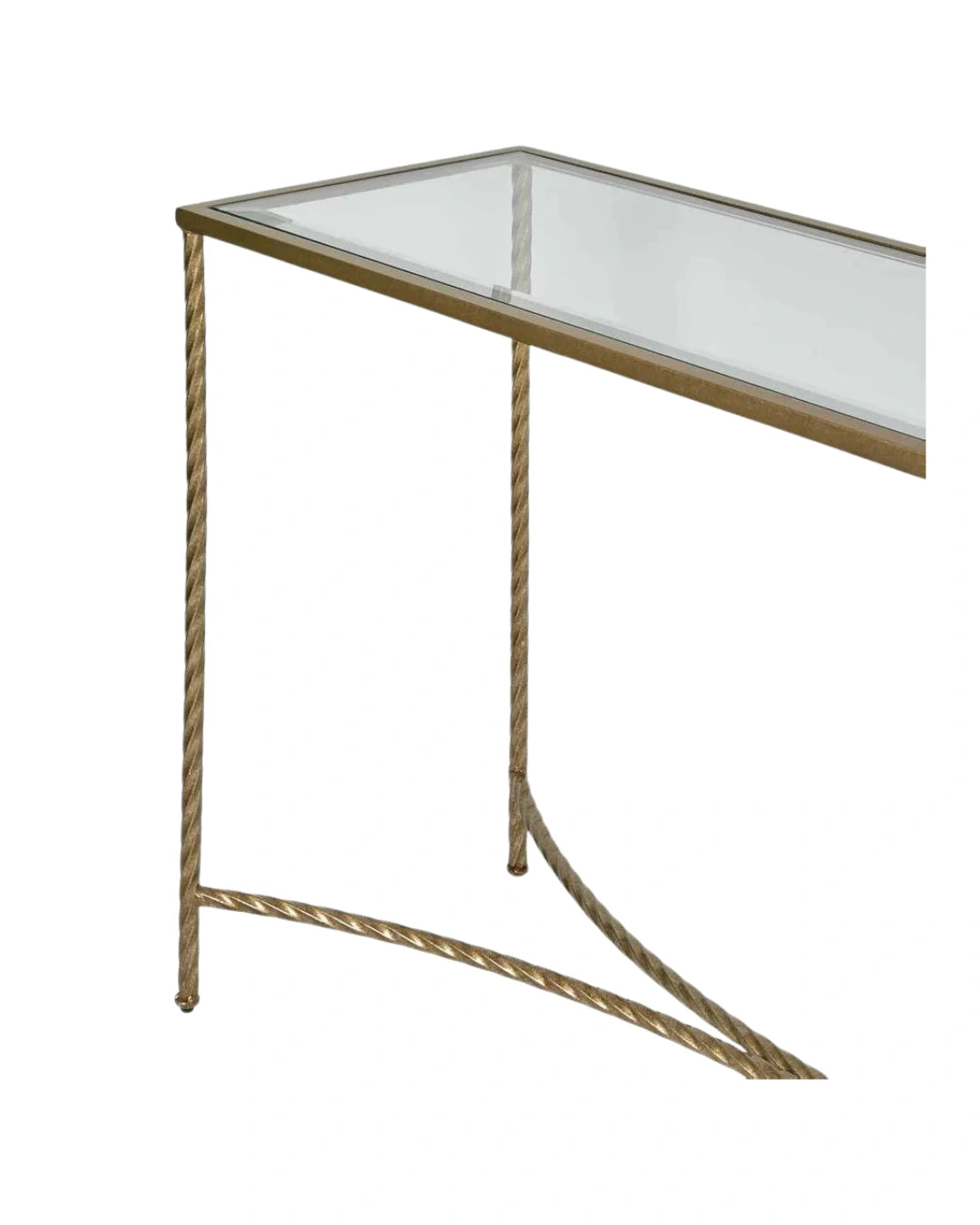 Palais Console Table in Gold by Essencia Interiors luxury designer console table