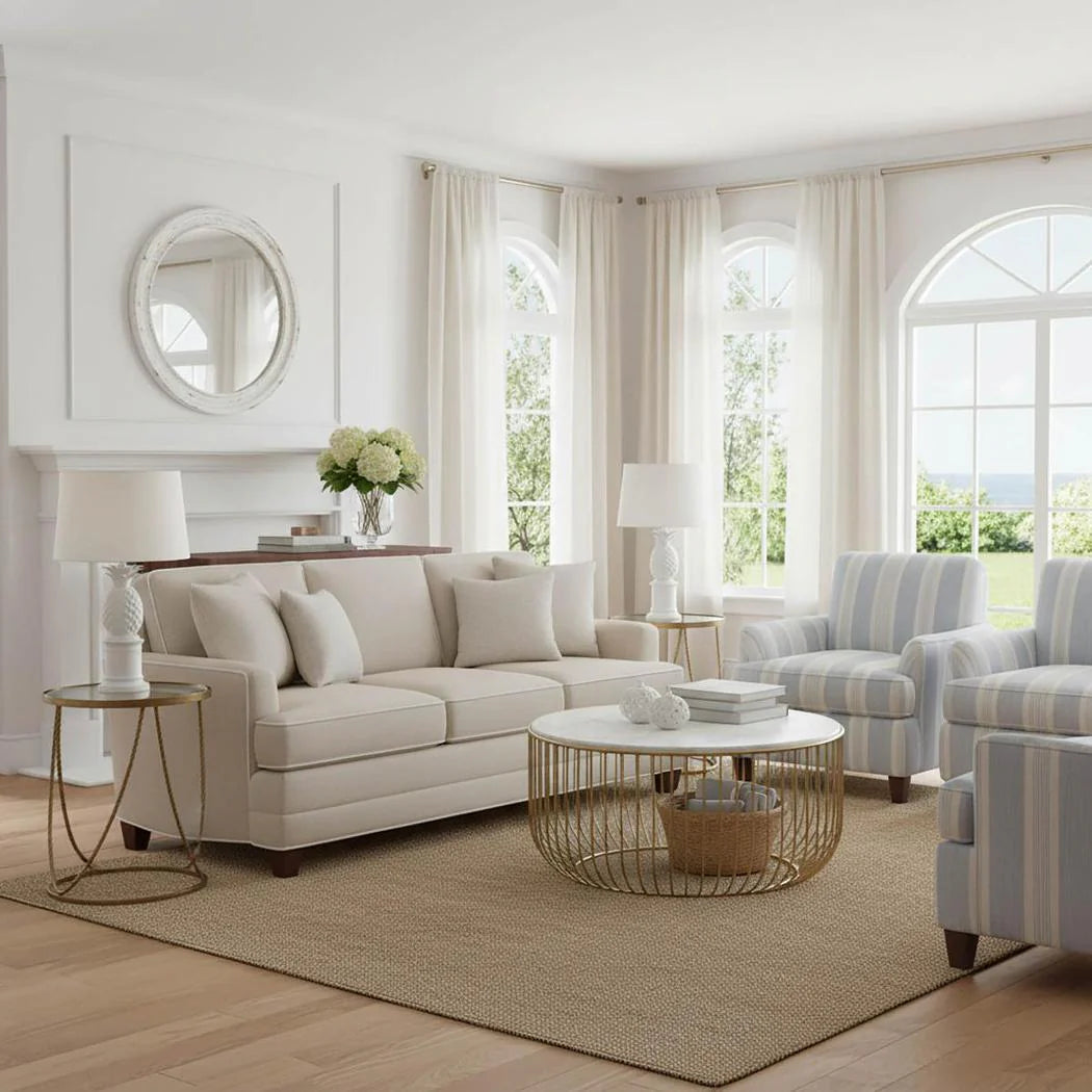 Palais Round Side Table in Gold by Essencia Interiors elegant designer side table