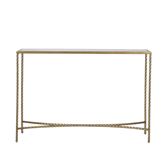 Palais Console Table - Gold