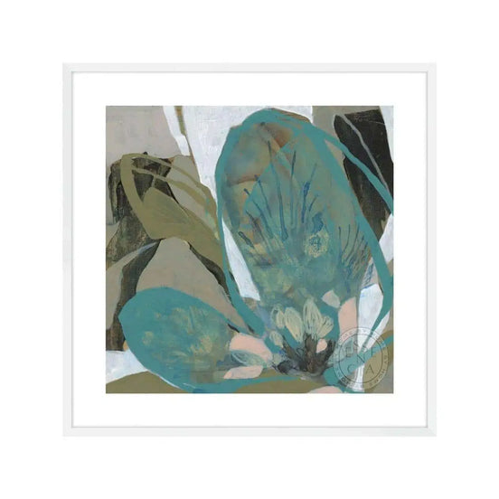 Petal Puzzle II – White Frame